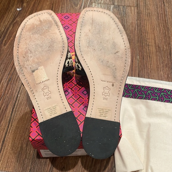 Tory Burch woven raffia slide - Picture 5 of 7